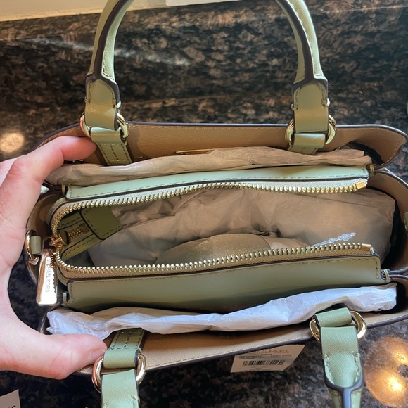 Michael Kors Light Sage small purse and card holder. - Picture 6 of 7